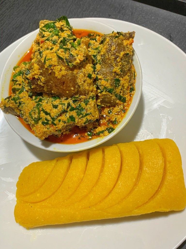 Egusi Soup & Eba